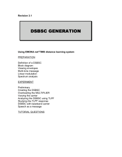DSBSC expt 1