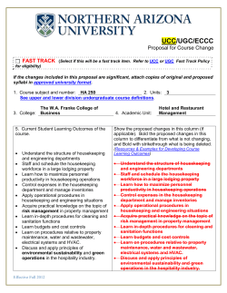 Hotel and Restaurant Management