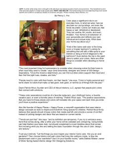 LEFT: A winter white living room is brought to life with fresh and