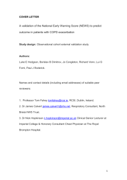 Cover letter - ePrints Soton