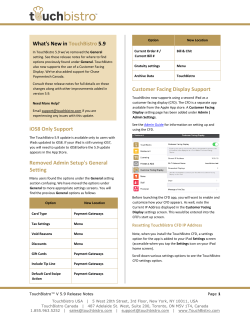 Release Notes – v.5.9
