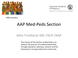 AAP Med-Peds Section