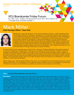 Mark Miller - VCU Brandcenter