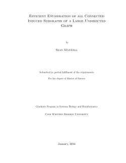 Efficient Enumeration of all Connected Induced