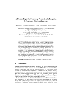 A Human Cognitive Processing Perspective in Designing E