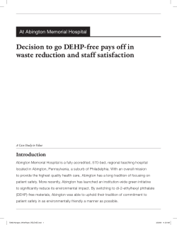 At Abington Memorial Hospital