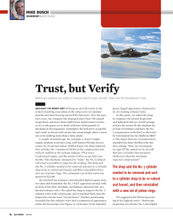 Trust, but Verify