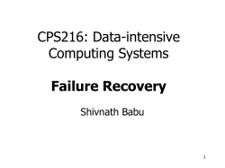 CS 245: Database System Principles