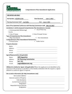 City of Plant City - Plan Hillsborough