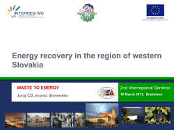 TITLE OF THE PRESENTATION