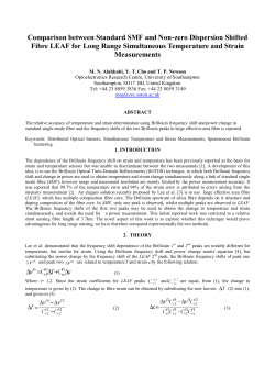 Comparison between Standard SMF and Non-zero