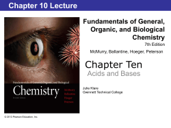 Ch 10c LAN 7th Intro Chem Acids and Bases Fall
