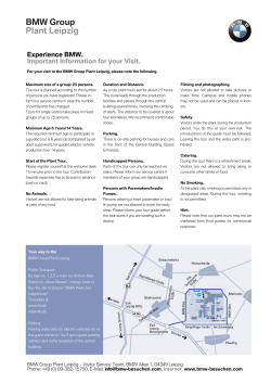 BMW Group Plant Leipzig