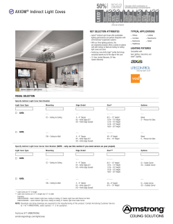 AXIOM Indirect Light Coves