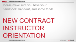 educational development centre