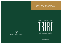 botetourt complex - Williamsburg