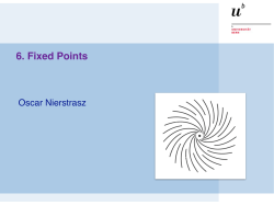6. Fixed Points