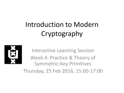 Interactive Session #4