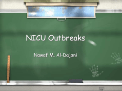 Neonatal Outbreaks