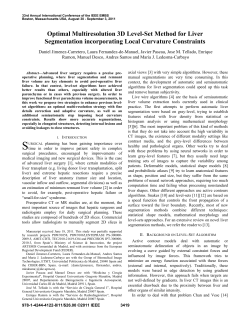 Optimal Multiresolution 3D Level-Set Method for Liver - DIE