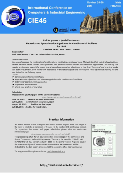 Heuristics and Approximation Algorithms for Combinatorial