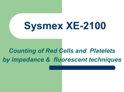 Sysmex XE-2100