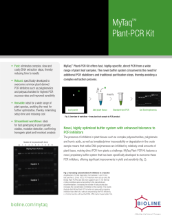 MyTaq&trade; Plant-PCR Kit