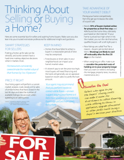 thinking about Sellingor buying a home?