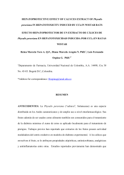 HEPATOPROTECTIVE EFFECT OF CALYCES EXTRACT OF