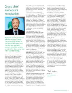 Group chief executive`s introduction