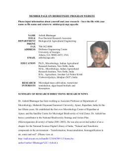ashish bhatnagar pro.. - University of Georgia