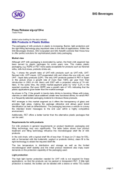 SIG Beverages - polymedia consult