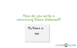 Example of a thesis statement