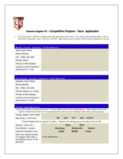 CE Competitive Team Application