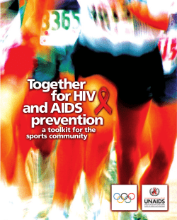 Together for HIV and AIDS prevention - Example Mollify Page