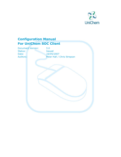 SOC Client - Alliance Healthcare