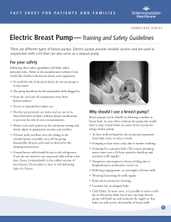 Electric Breast Pump - Intermountain Healthcare