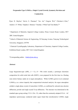 CeNbO4 paper Final version Accepted Jun 13
