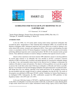 guidelines for nuclear plant response to an