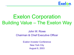 Exelon - Media Corporate IR Net
