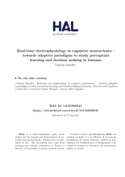 Real-time electrophysiology in cognitive neuroscience