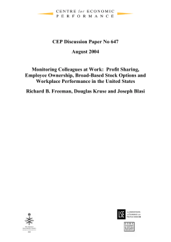 Literature Review &ndash; Theory section only as of 12/28/03