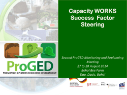 05 ProGED Steering Structure_Aug14MRM_EC