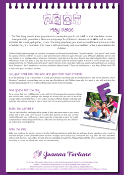Play-Dates