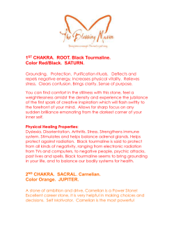 1st chakra - Genevieve Frances