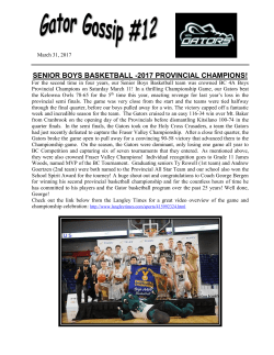 senior boys basketball -2017 provincial