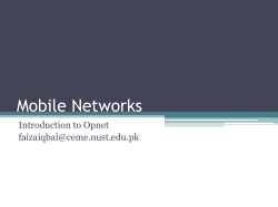 Mobile Networks Lab 2
