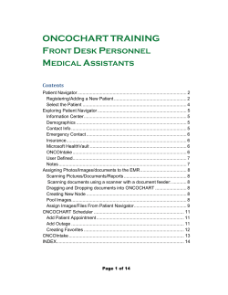 Exploring Patient Navigator
