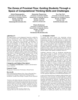 The zones of proximal flow - Scalable Game Design wiki