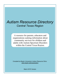 OT/PT/Speech - Baylor University